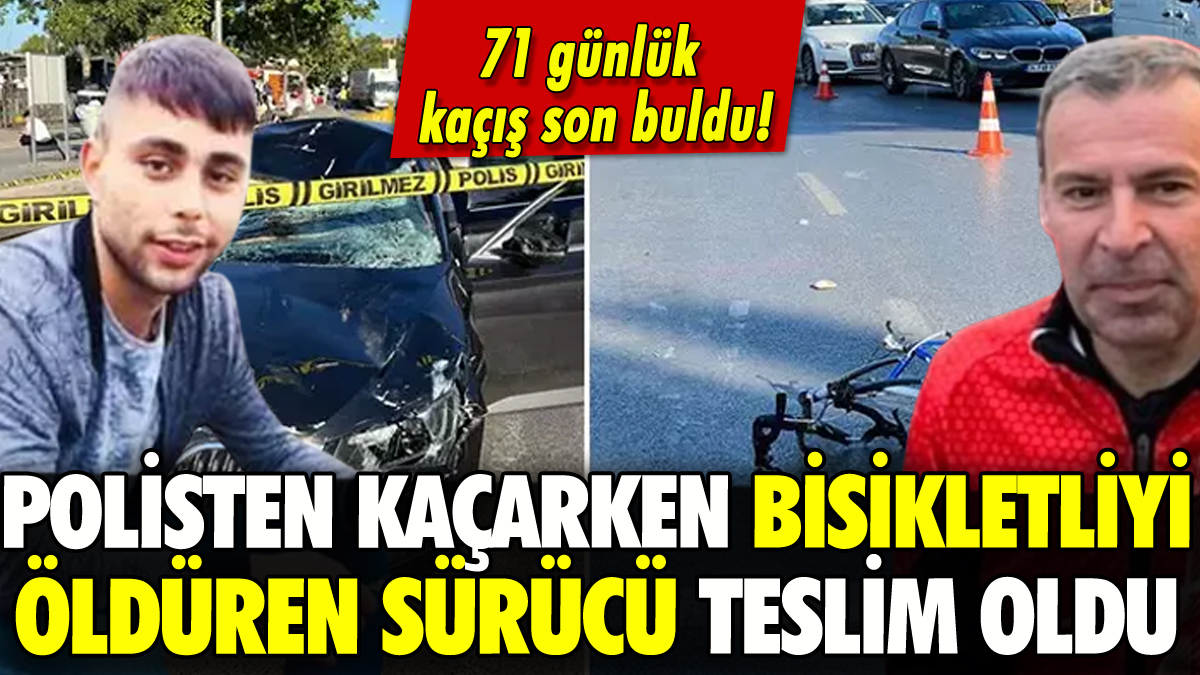 Kadıköy'de bisikletli Doğanay Güzelgün'ü öldüren şoför teslim oldu