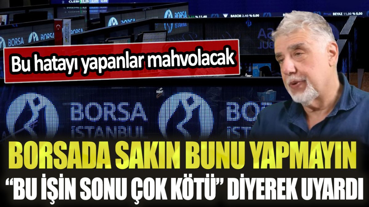 Borsa yatırımcıları dondu kaldı: Atilla Yeşilada'dan korkutan yorum "Bu işin sonu çok kötü"