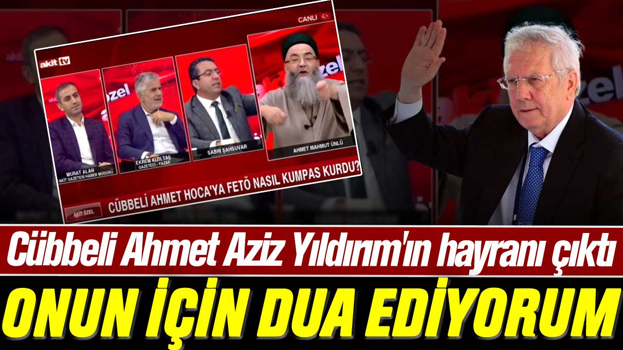 Cübbeli Ahmet Aziz Yıldırım'ın hayranı çıktı: Onun için dua ediyorum