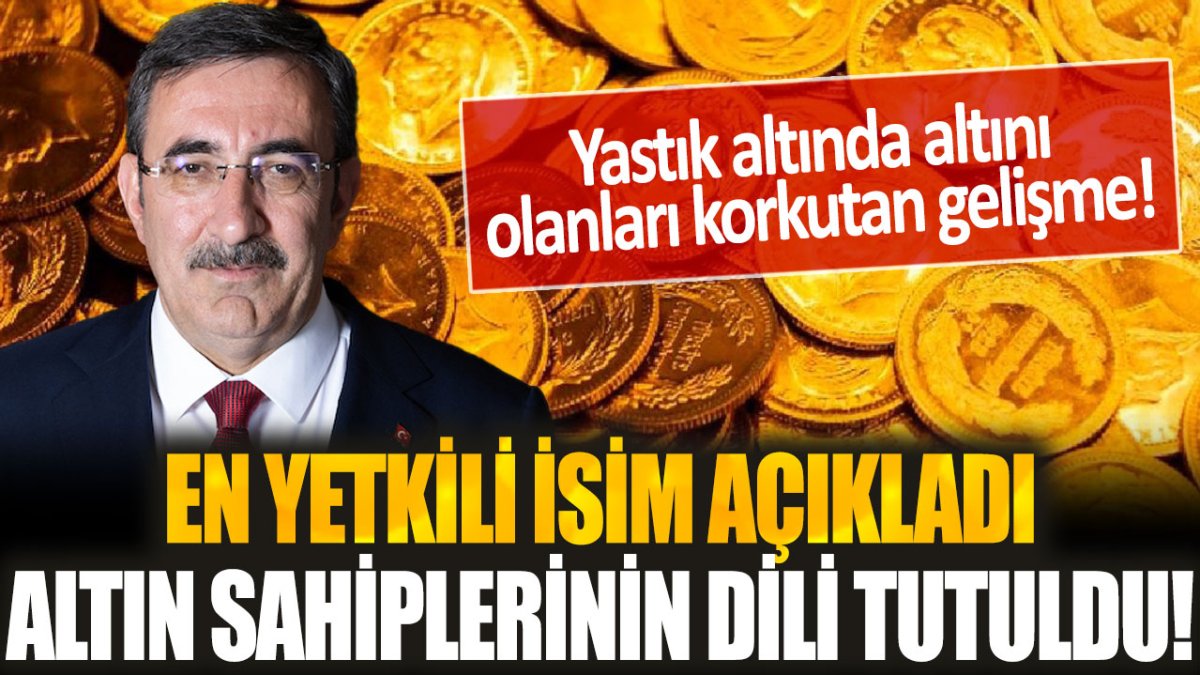 En yetkili isimden korkutan açıklama: Altın sahiplerinin dili tutuldu!