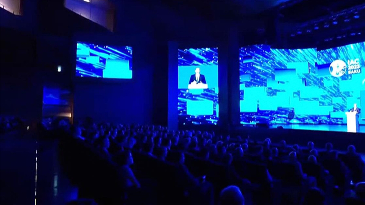 Azerbaycan'da 74. Uluslararası Uzay Kongresi başladı