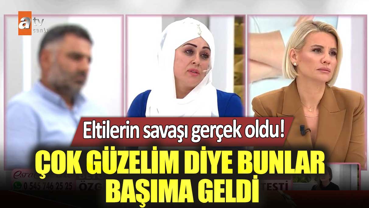 Eltilerin savaşı gerçek oldu! Esra Erol'daki Yazgül "Çok güzelim diye bunlar başıma geldi" dedi