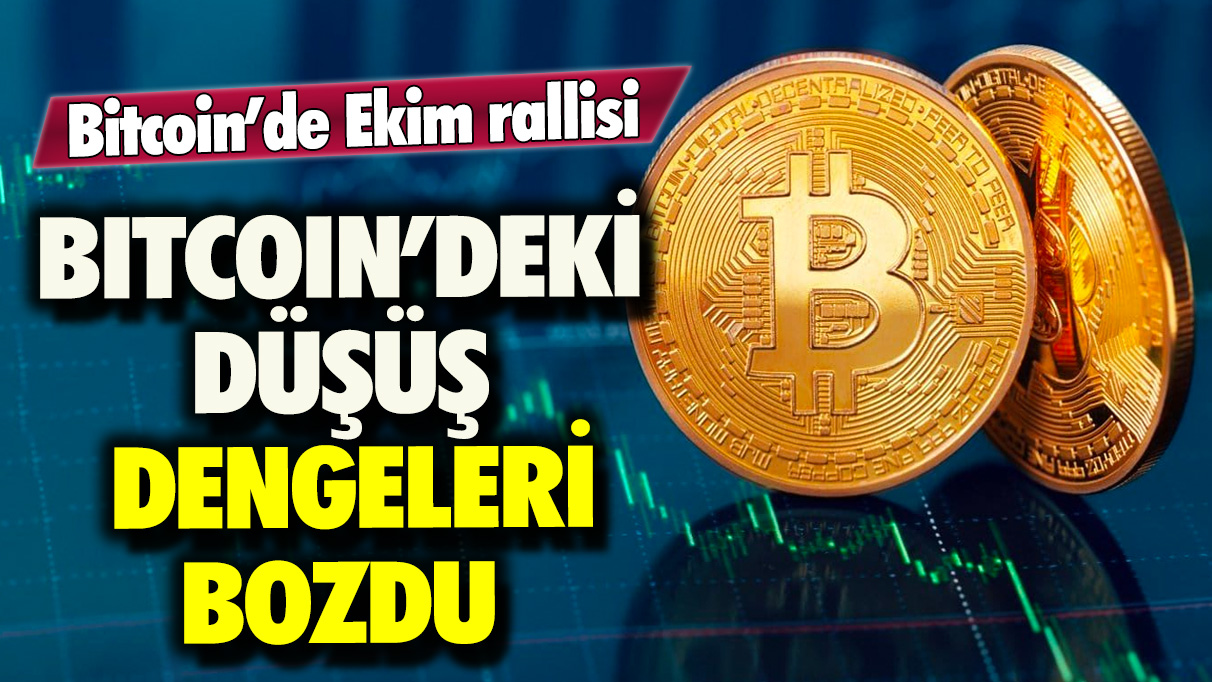 Bitcoin’de Ekim rallisi: Bitcoin’deki düşüş, dengeleri bozdu