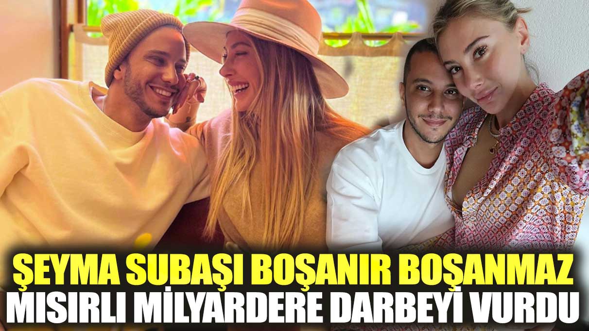 Şeyma Subaşı boşanmayı balayı yaptığı İbiza'da yeni sevgilisiyle kutladı!