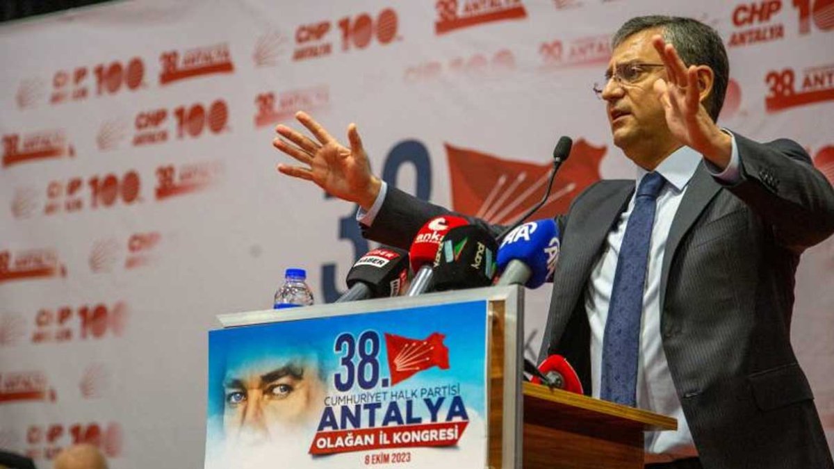 CHP Antalya 38. Olağan İl Kongresi yapıldı