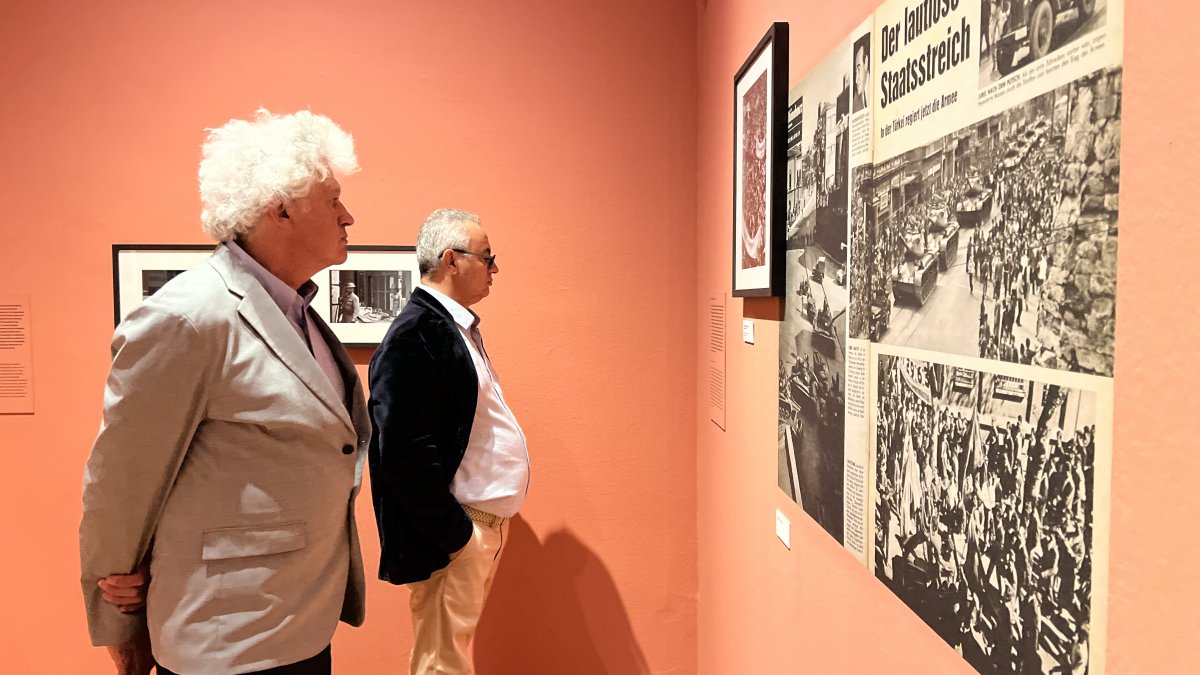 Ara Güler Fotoğraf Sergisi resepsiyonu yapıldı