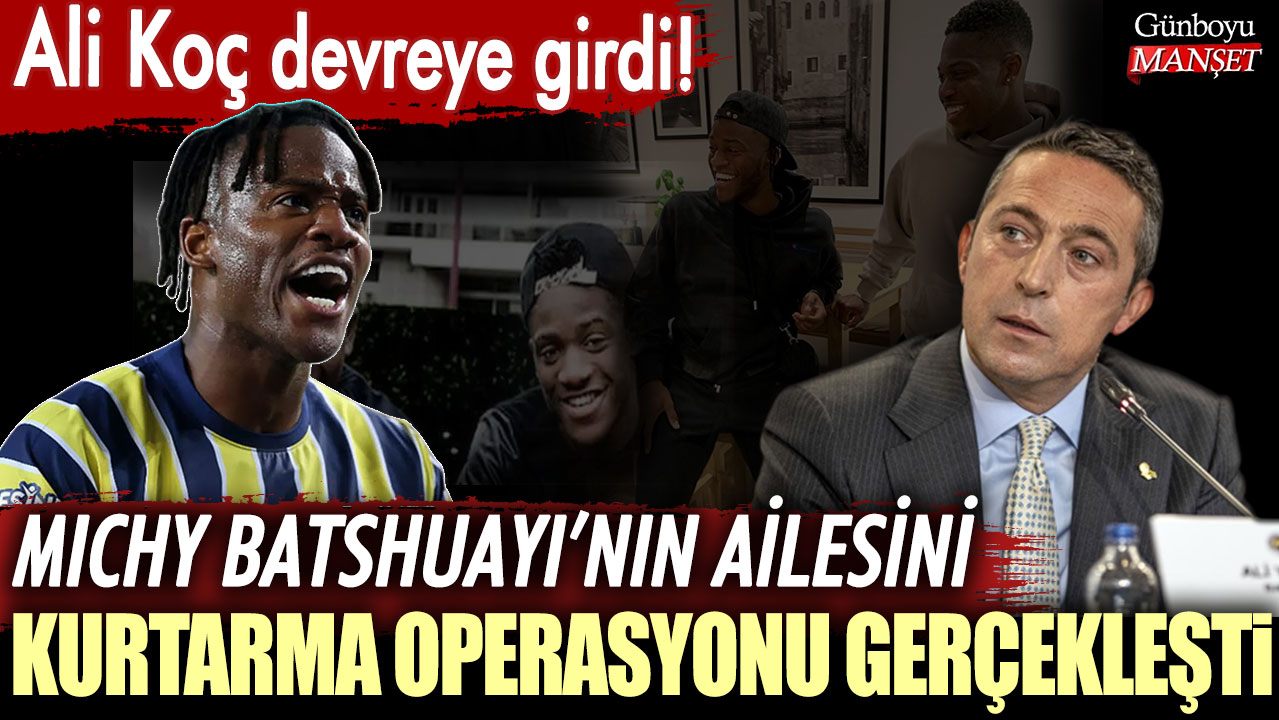 Ali Koç devreye girdi! Kurtarma operasyonu gerçekleşti