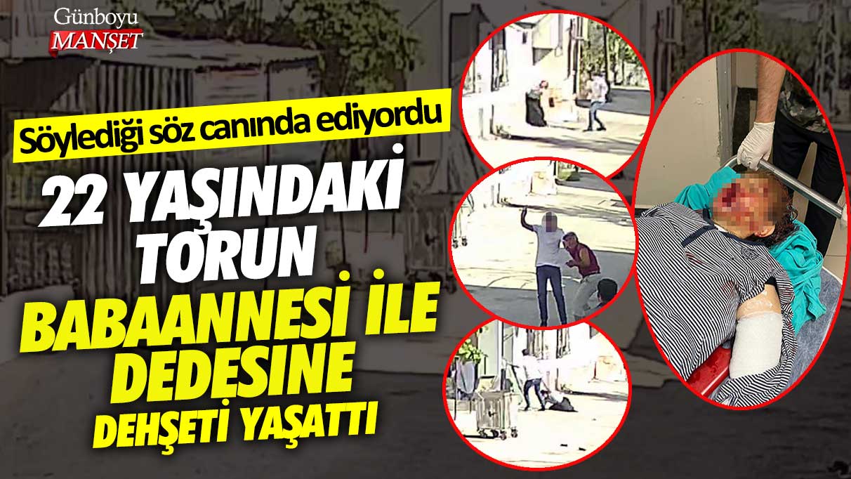 Adana’da 22 yaşındaki torun babaannesi ve dedesine dehşeti yaşattı! Söylediği söz canında ediyordu