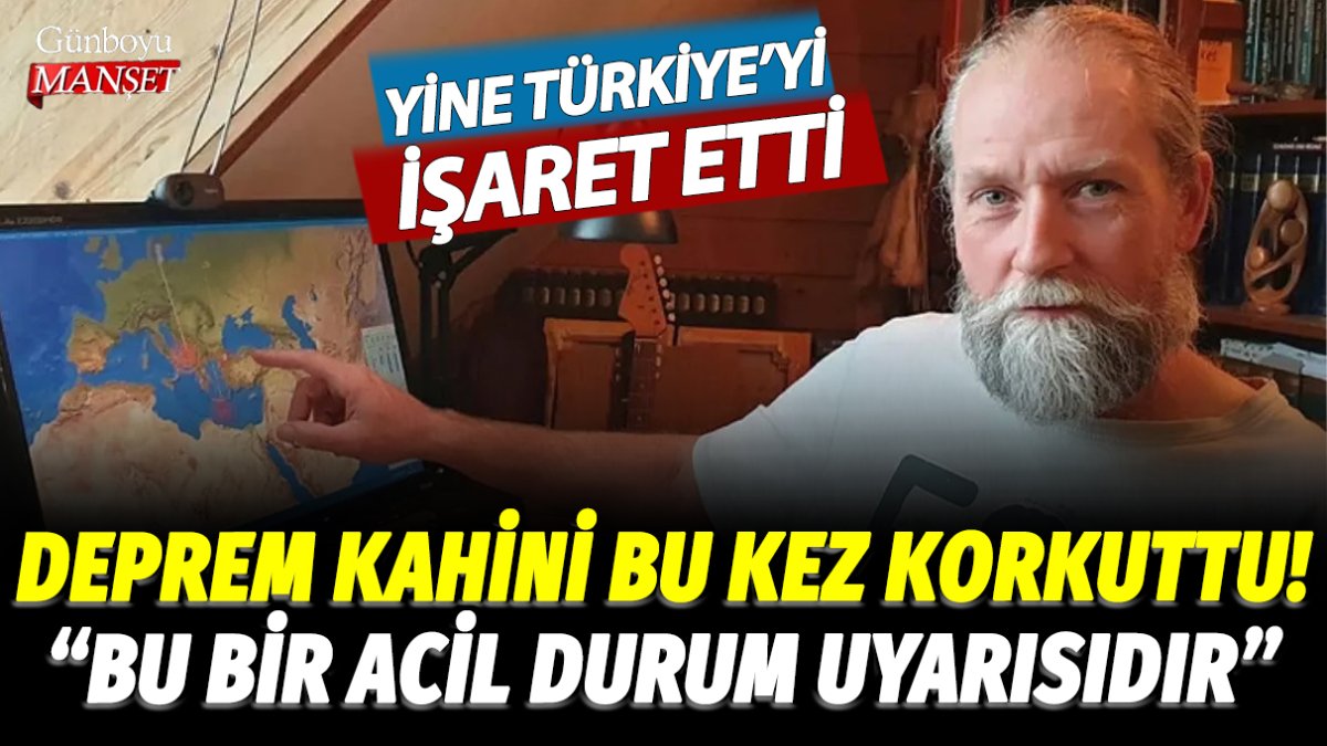 Deprem kahini Frank Hoogerbeets'ten Türkiye'ye korkutan yeni uyarı! "Bu bir acil durum uyarısıdır"