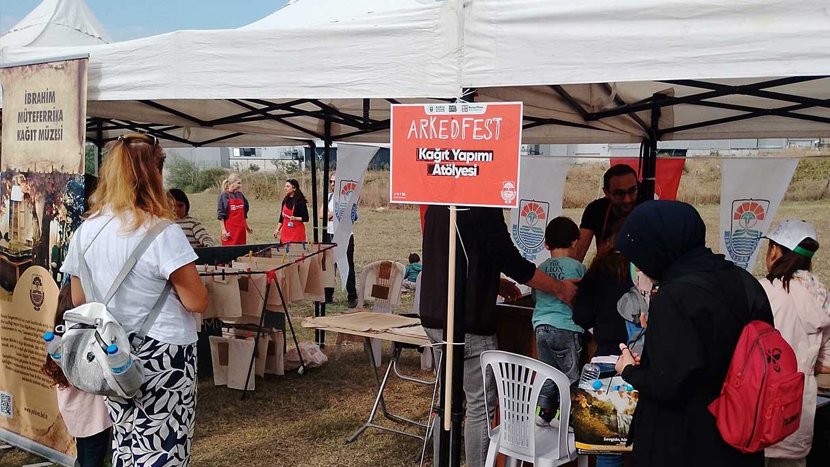 Yalova kağıdı Arkeofest’te tanıtıldı
