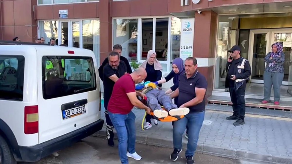 Aydın'da boyacı yüksekten düşerek can verdi