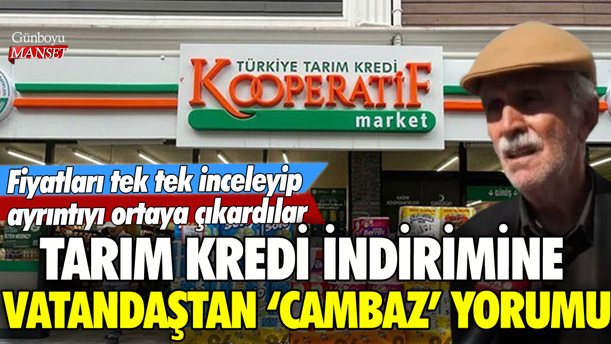 Tarım Kredi'nin indirim kampanyasına vatandaş yorumu: Cambazlık yapıyorlar