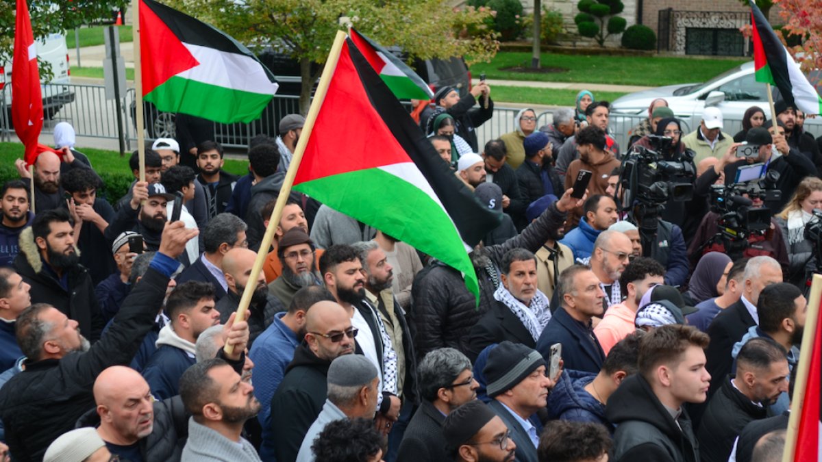 ABD'de bıçaklanarak öldürülen Müslüman çocuk için cenaze töreni düzenlendi