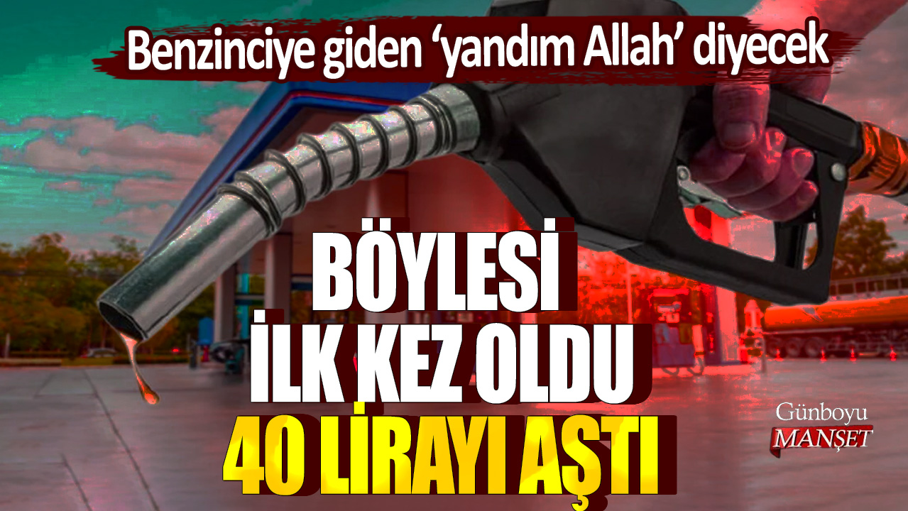 Böylesi ilk kez oldu, 40 lirayı aştı: Benzinciye giden yandım Allah diyecek