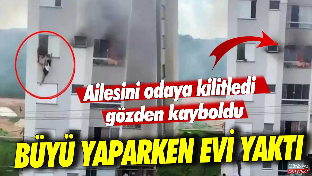 11 yaşındaki çocuk büyü yaparken evi yaktı! Ailesini odaya kilitledi, gözden kayboldu