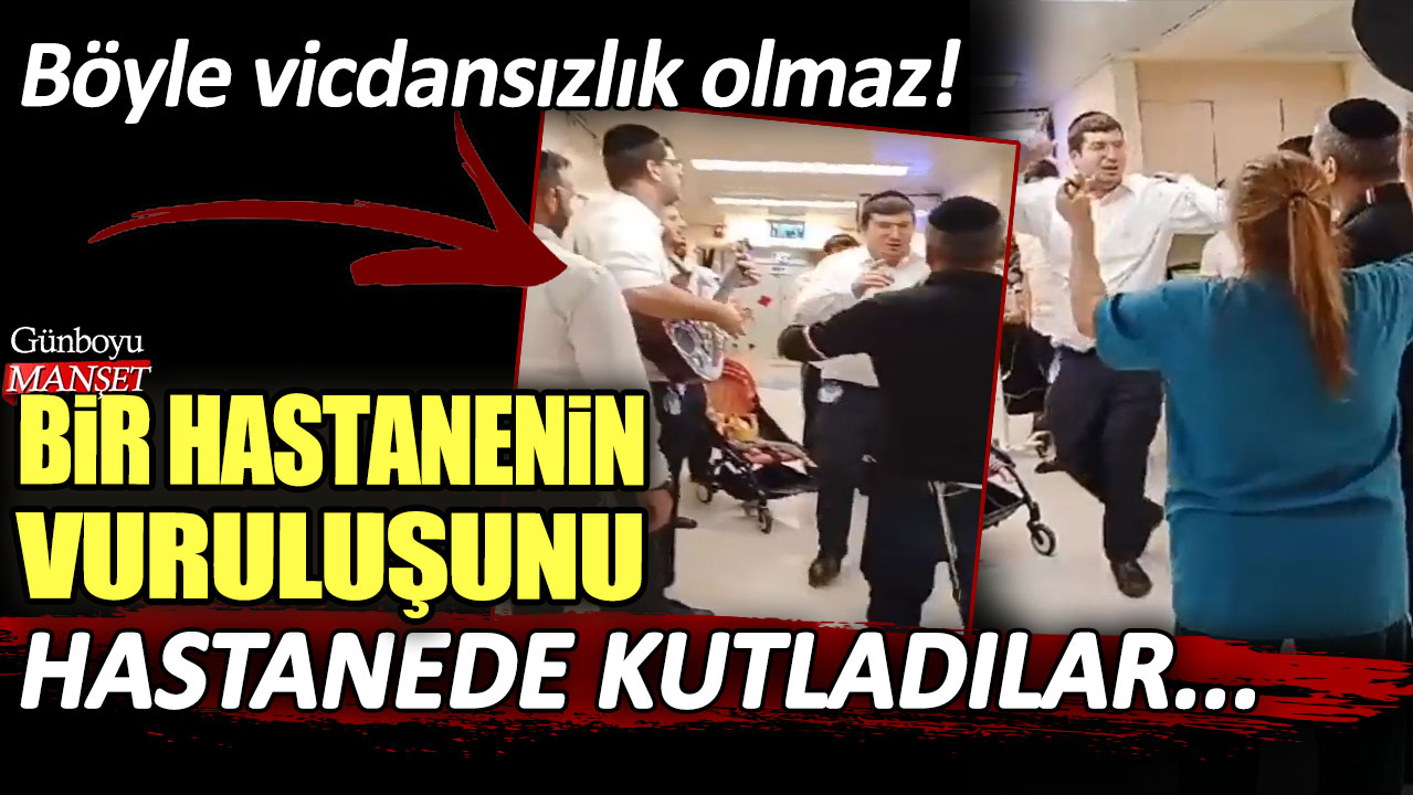 Böyle vicdansızlık olmaz! Bir hastanenin vuruluşunu hastanede kutladılar