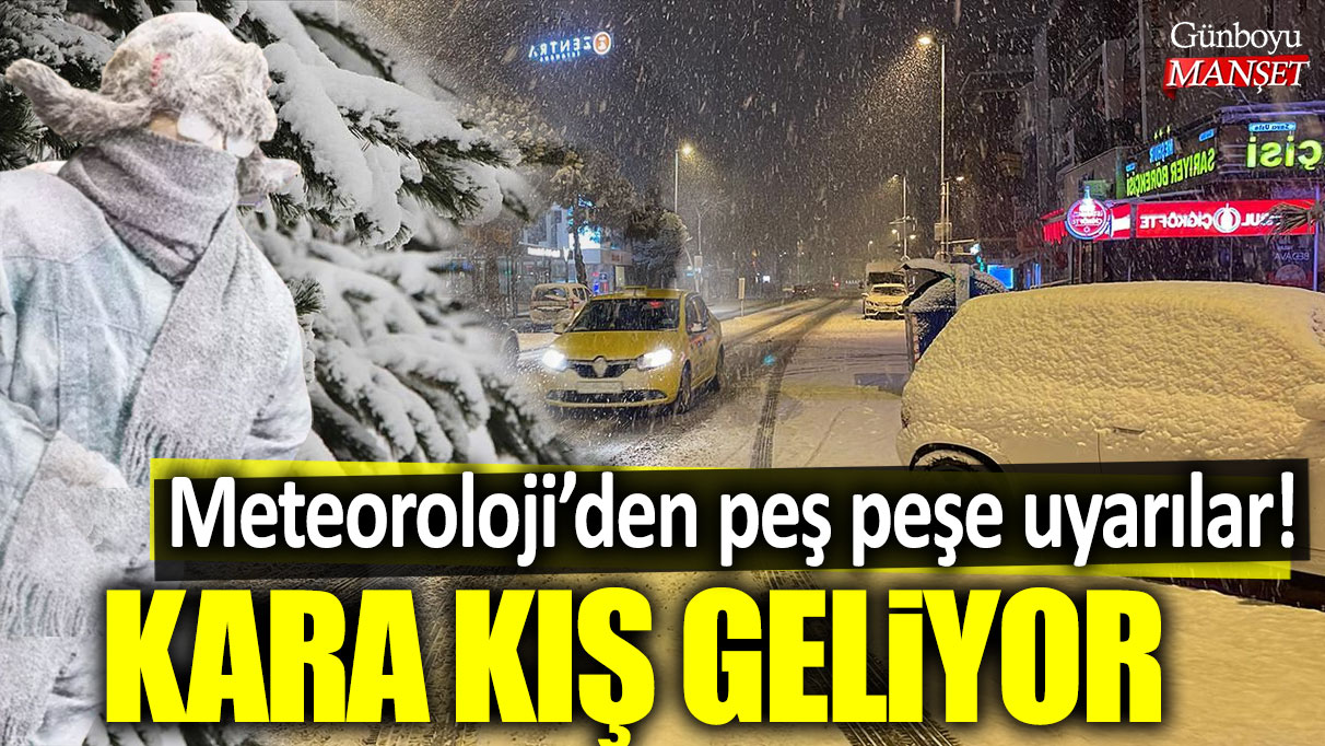 Meteoroloji'den peş peşe uyarılar! Tarih verildi... Kar ve sağanak geliyor