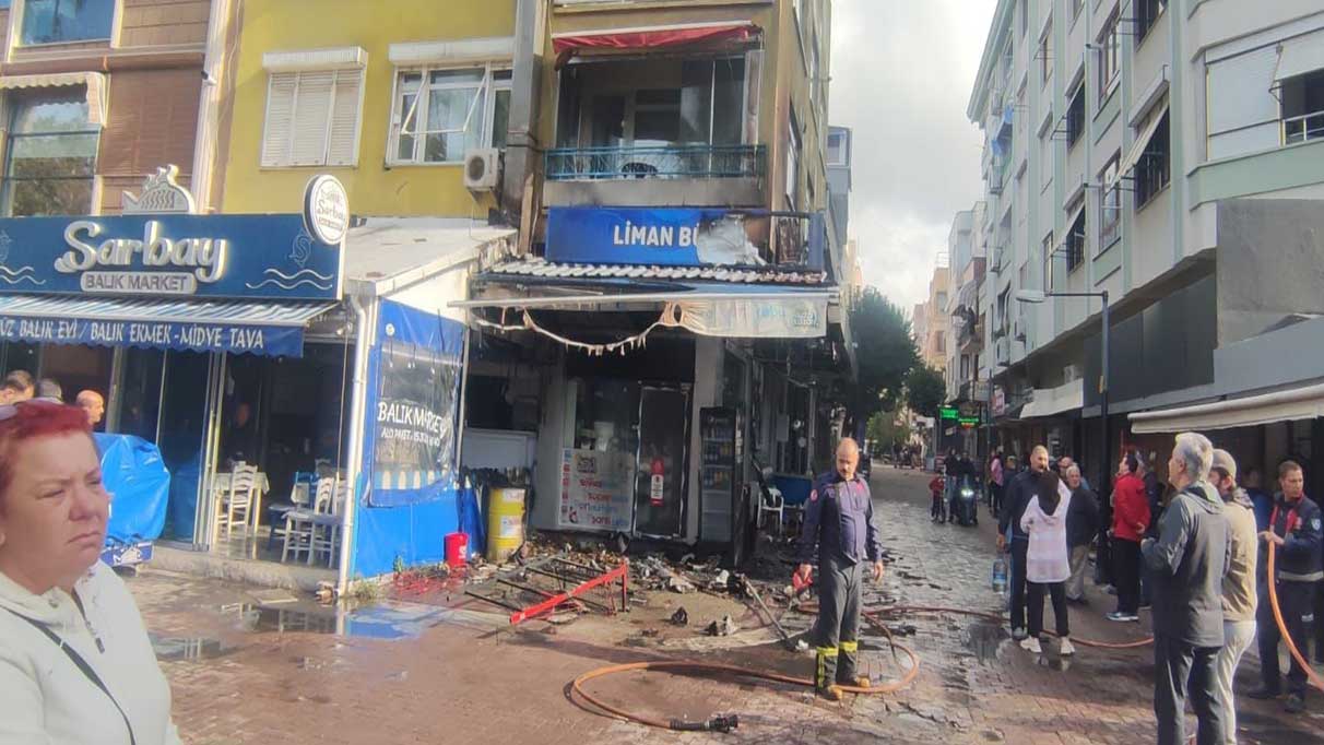 Balıkesir’de restoran yangını!