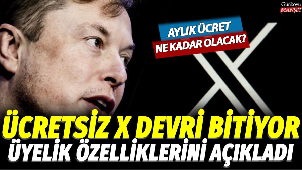 Elon Musk'tan ücretli X (Twitter) açıklaması! Üyeliklerin ayrıntılarını duyurdu