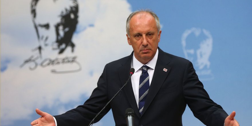 Muharrem İnce'den Kaftancıoğlu tepkisi