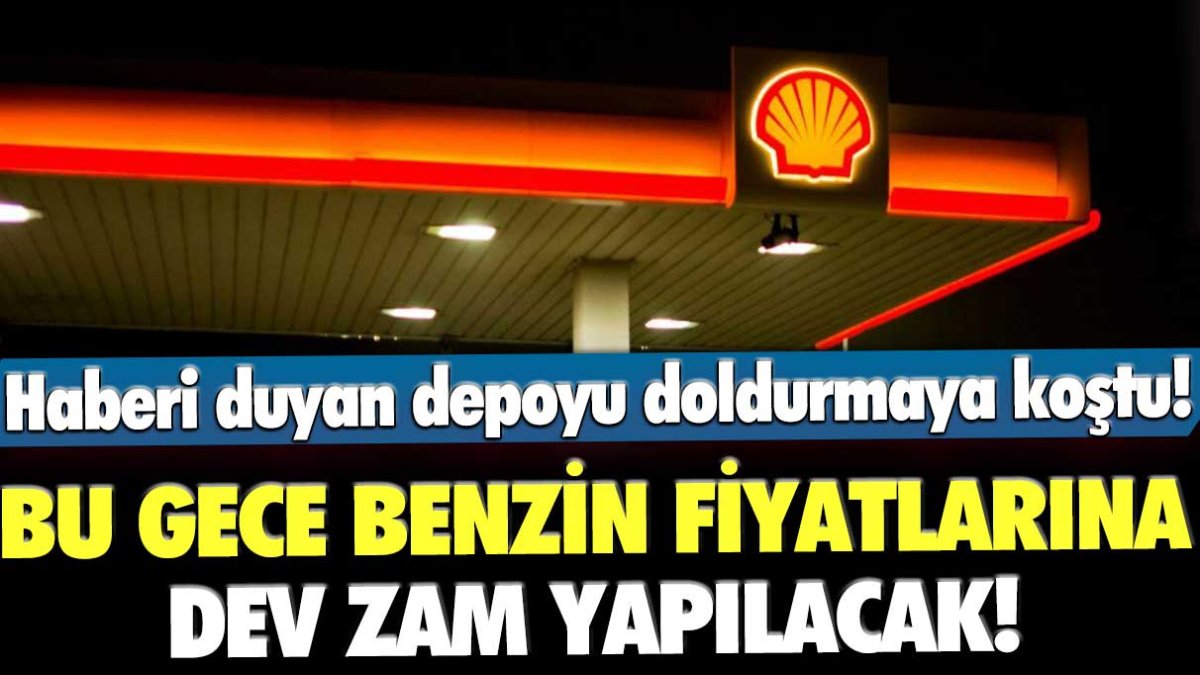 Orta Doğu'daki ateş araç sahiplerinin cebini yakacak! Benzine bu gece dev zam geliyor