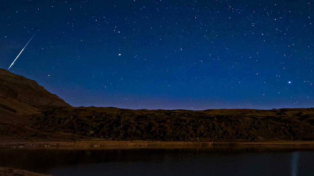 Bitlis’te Orionid meteoru şöleni!