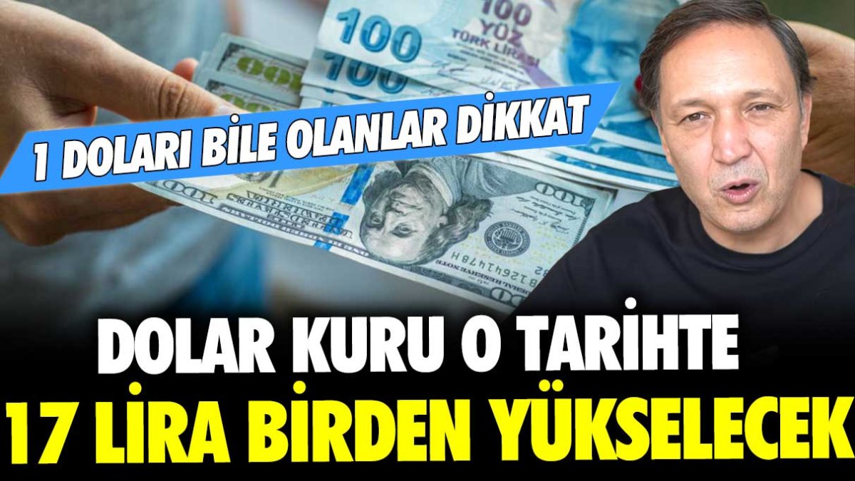 Selçuk Geçer dolar kurunun 17 lira birden yükseleceği tarihi açıkladı