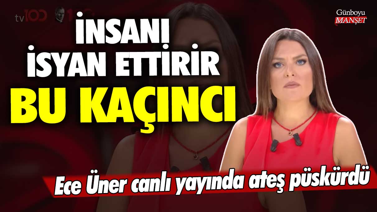 Ece Üner canlı yayında ateş püskürdü! İnsanı isyan ettirir bu kaçıncı