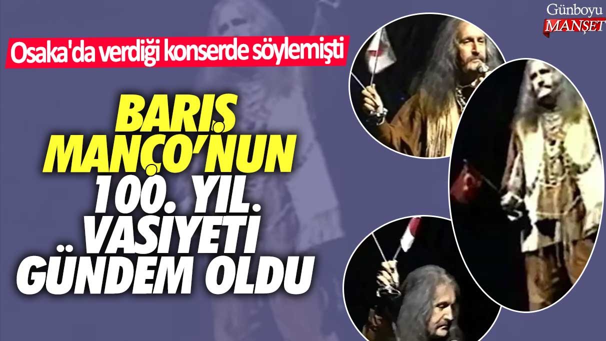 Barış Manço’nun 100. yıl vasiyeti gündem oldu! Osaka'da verdiği konserde söylemişti