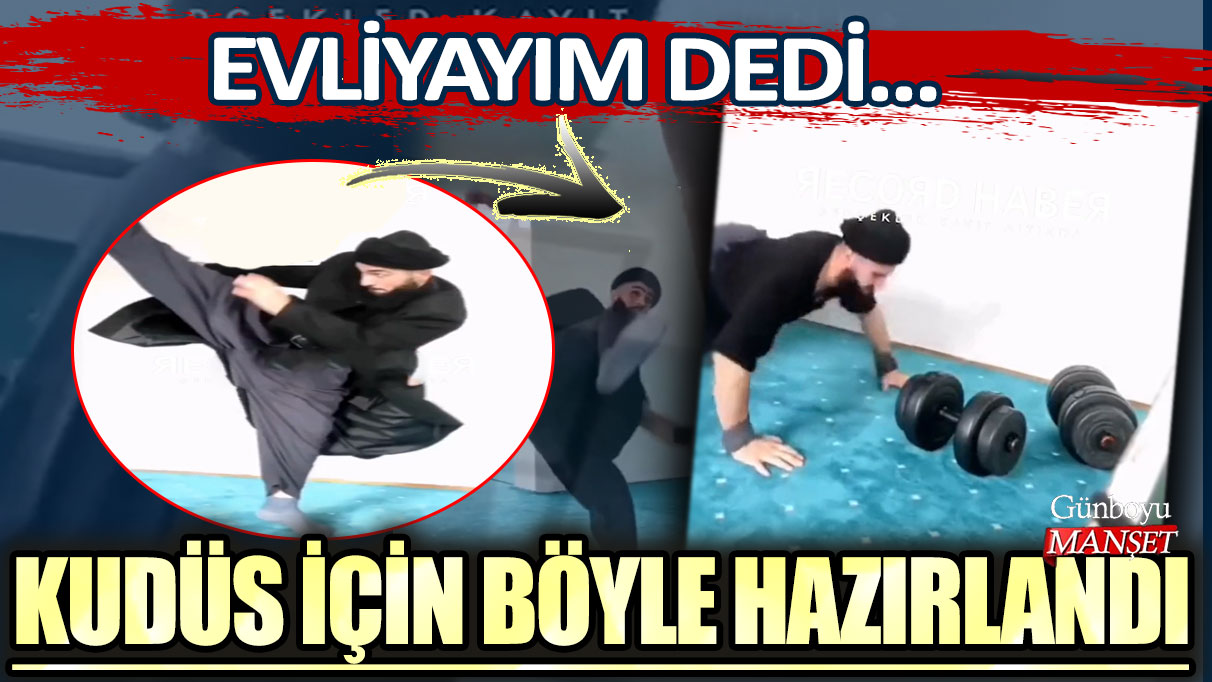 Evliyayım dedi, Kudüs için böyle hazırlandı