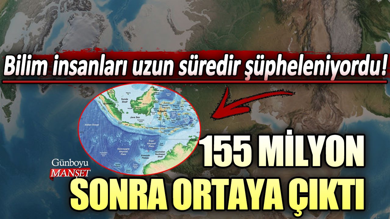 Bilim insanları uzun süredir şüpheleniyordu!155 milyon sonra ortaya çıktı