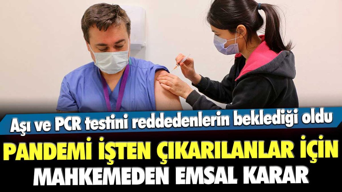 Pandemide işten çıkarılanlar için mahkemeden emsal iade kararı