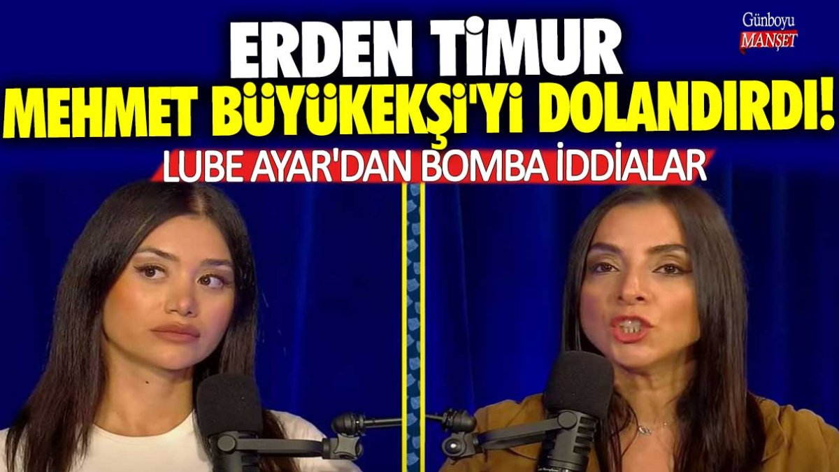 Erden Timur Mehmet Büyükekşi'yi dolandırdı! Lube Ayar'dan bomba iddialar