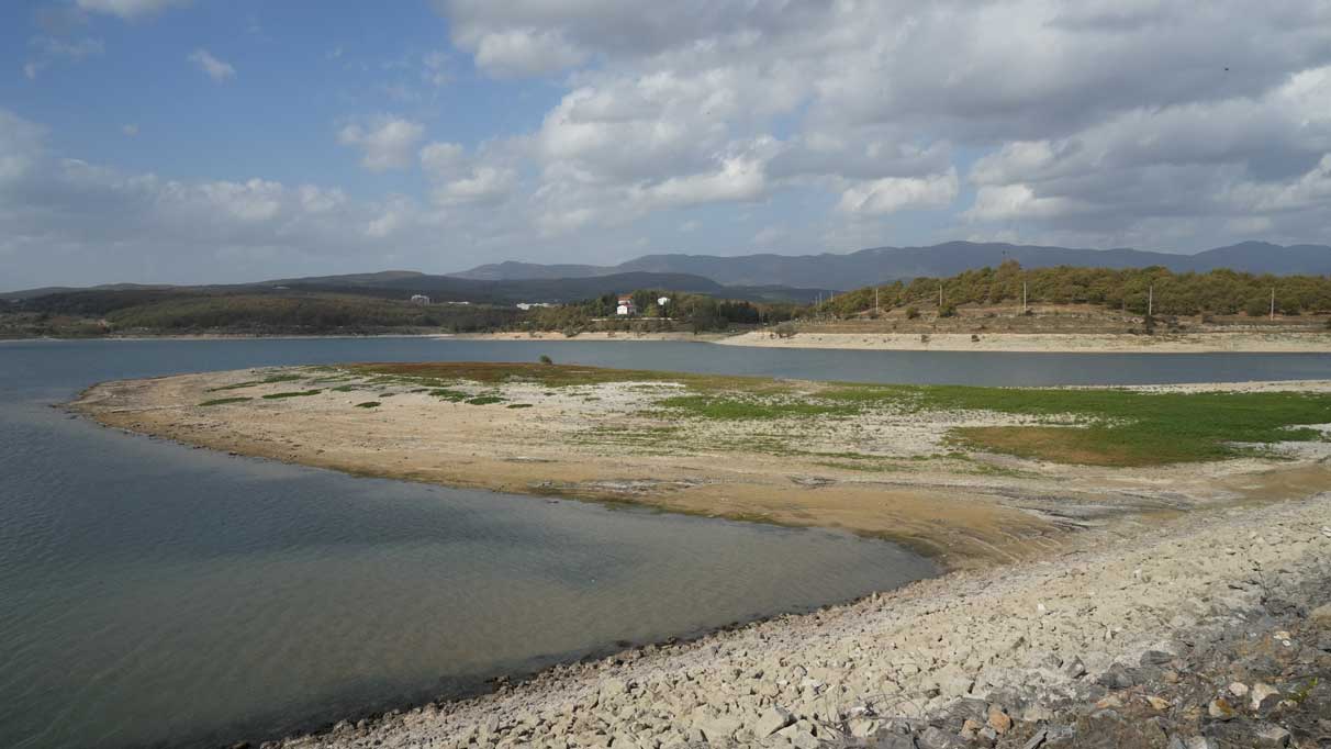 Bu ilin içme suyunun karşılandığı barajda su oranı azaldı