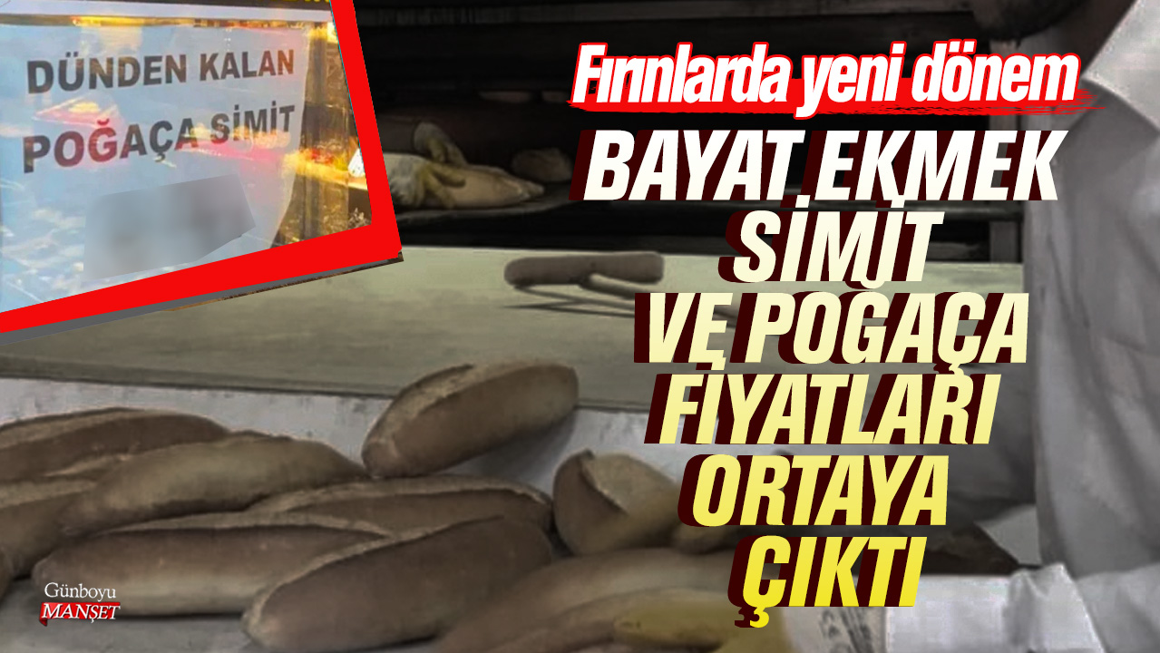 Fırınlarda yeni dönem! Bayat ekmek, simit ve poğaça fiyatları ortaya çıktı