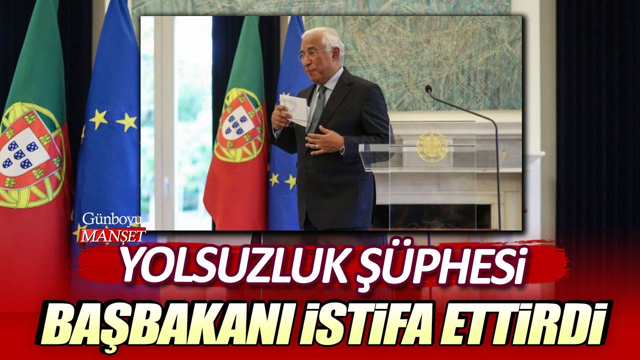 Yolsuzluk şüphesi Başbakanı istifa ettirdi