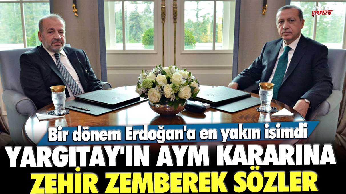 Prof. İzzet Özgenç'ten Yargıtay'ın AYM kararına zehir zemberek sözler! Bir dönem Erdoğan'a en yakın isimdi