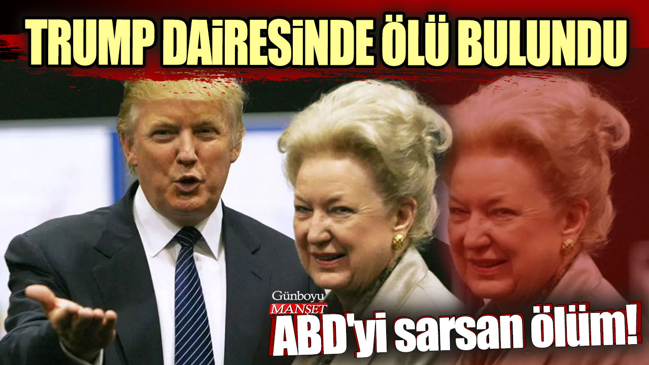 ABD'yi sarsan ölüm: Trump dairesinde ölü bulundu!