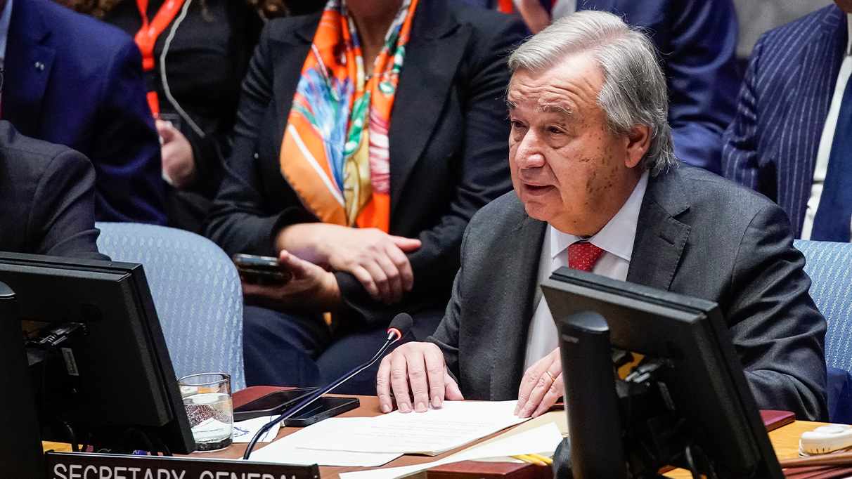 DSÖ'den Guterres'e destek