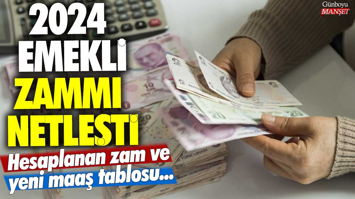 SSK, Bağ-Kur ve bütün emekliler dikkat! 2024 emekli zammı netleşti! Hesaplanan zam ve yeni maaş tablosu...