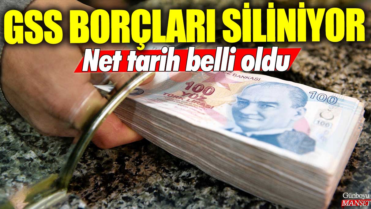 GSS borçları siliniyor! Net tarih belli oldu