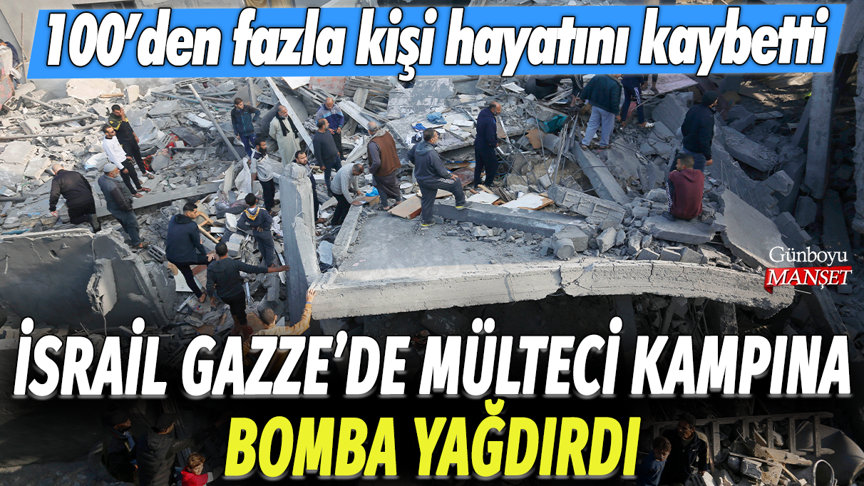 İsrail Gazze'de Cibaliye Mülteci kampına bomba yağdırdı: 100'den fazla kişi hayatını kaybetti!