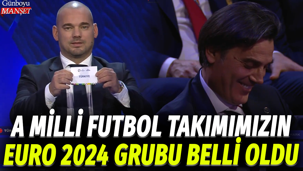 A Milli Takımımızın EURO 2024 grubu belli oldu