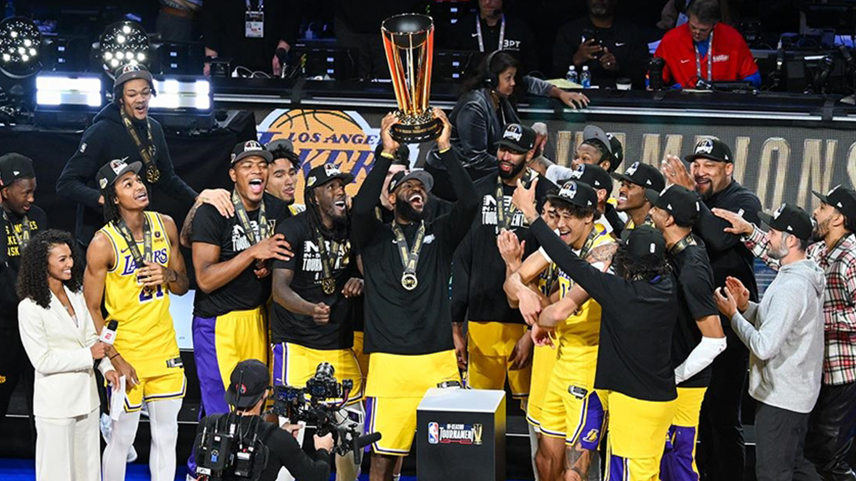 NBA'in sezon içi turnuvasını Los Angeles Lakers kazandı
