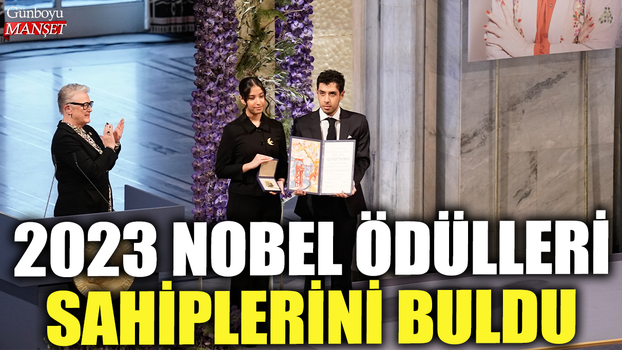 Stockholm'de 2023 Nobel Ödülleri sahiplerini buldu