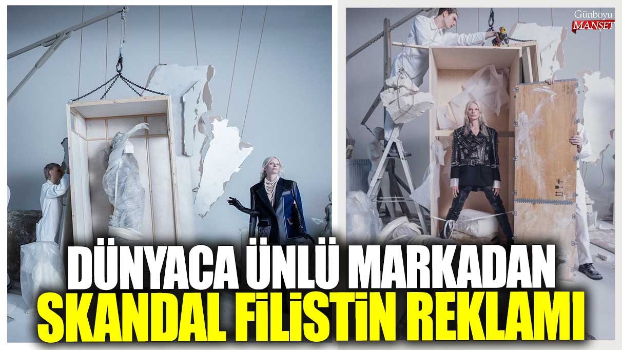 Dünyaca ünlü markadan skandal Filistin reklamı