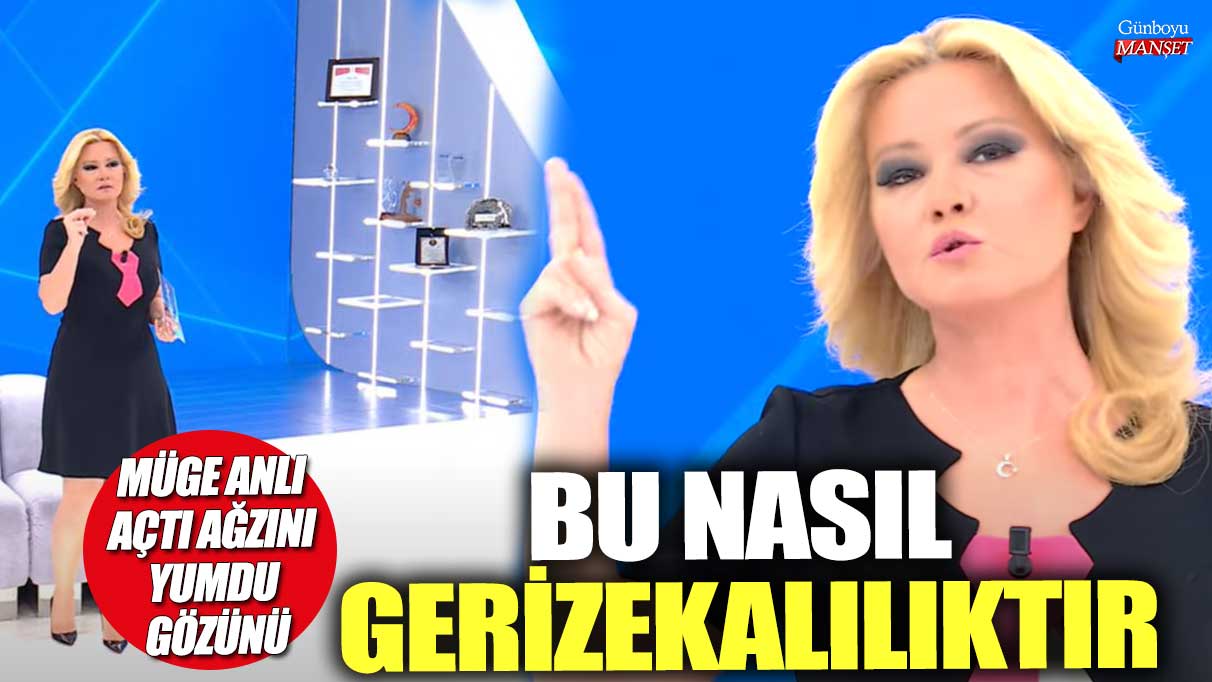 Müge Anlı açtı ağzını yumdu gözünü: Bu nasıl gerizekalılıktır