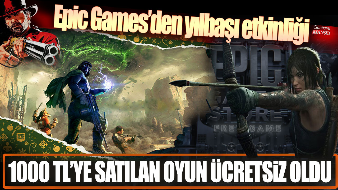 Epic Games’den kullancılarını sevindirecek haber: 1000 TL’ye satılan oyun ücretsiz oldu!