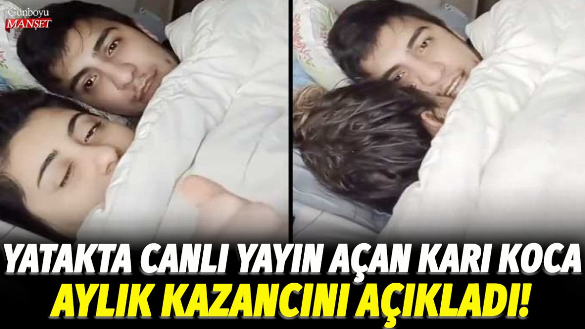 Yatakta canlı yayın açan TikTok fenomeni çift aylık kazancını açıkladı!