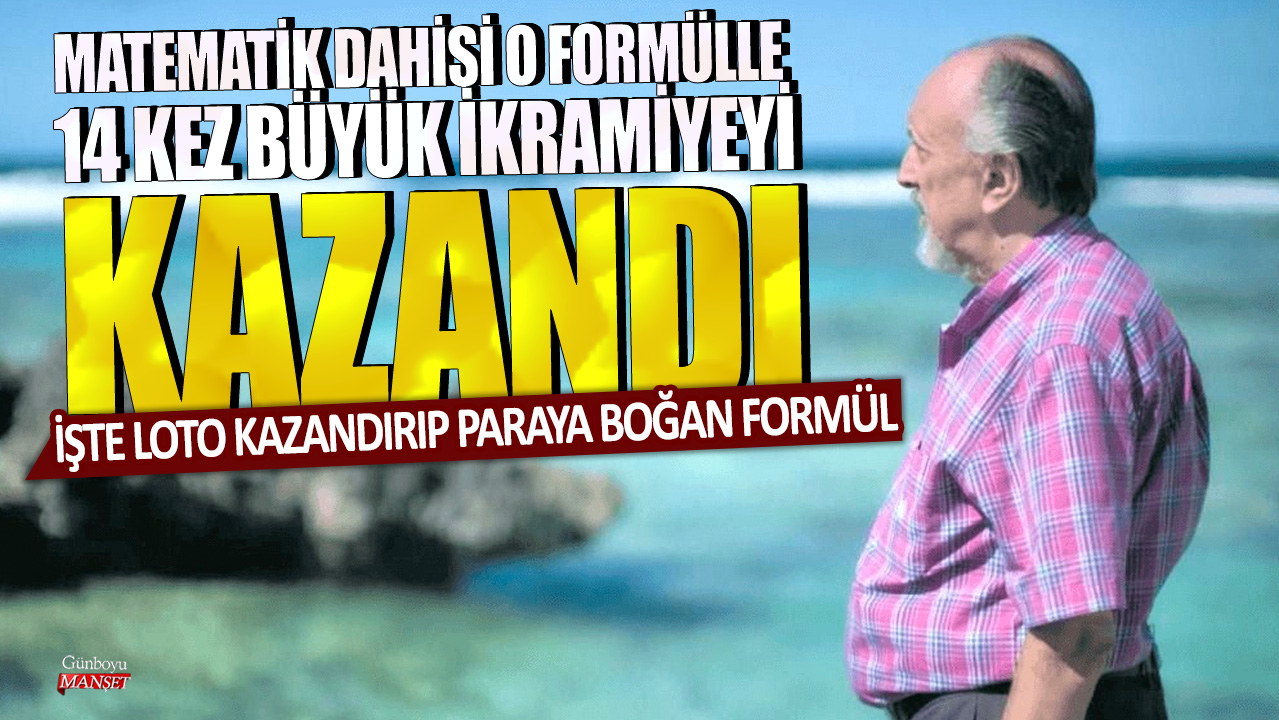 Matematik dâhisi Stefan Mandel  o formülle 14 kez büyük ikramiyeyi kazandı: İşte loto kazandırıp paraya boğan formül